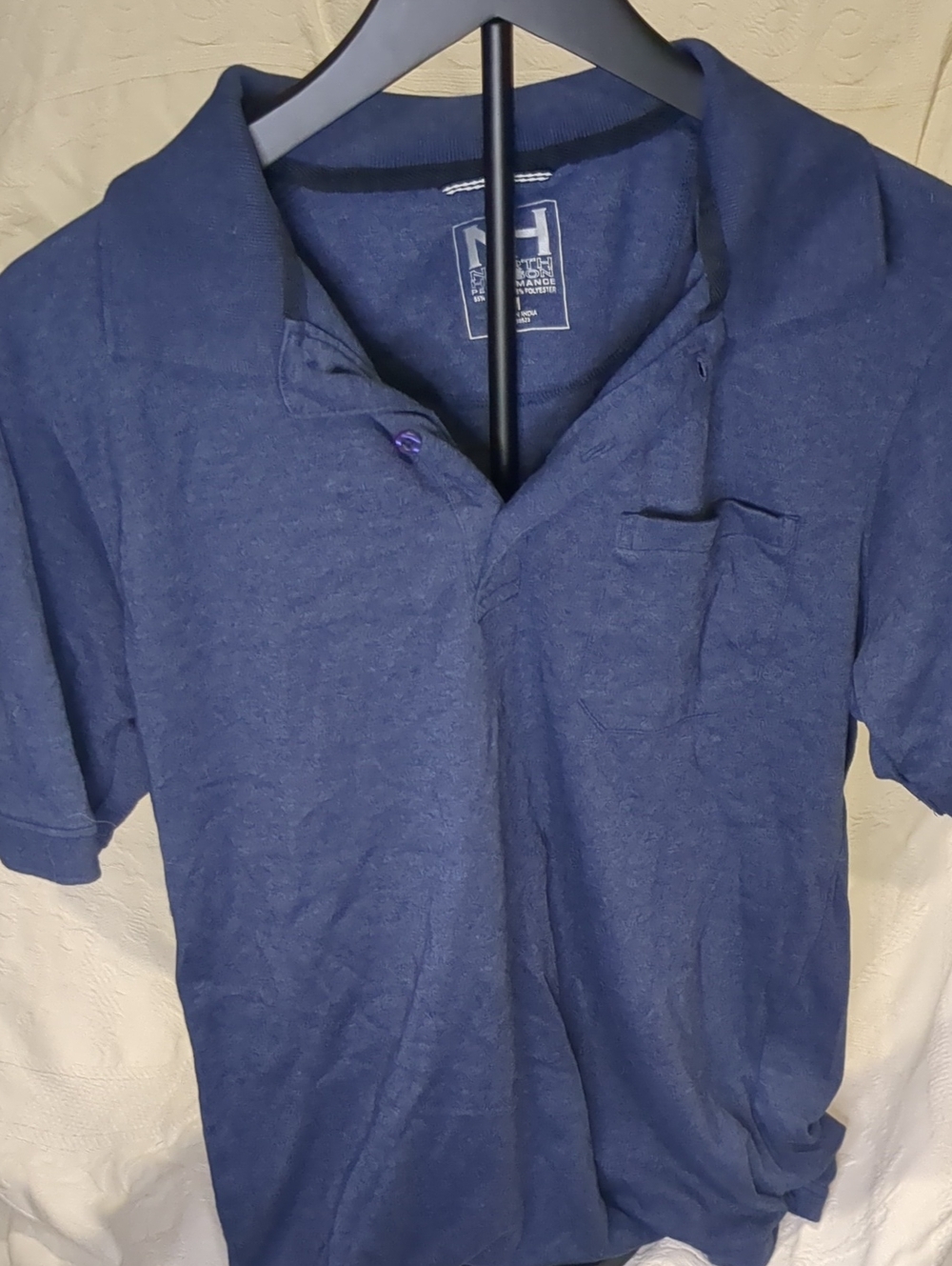 North Hudson Navy Blue Men’s Polo Shirt
